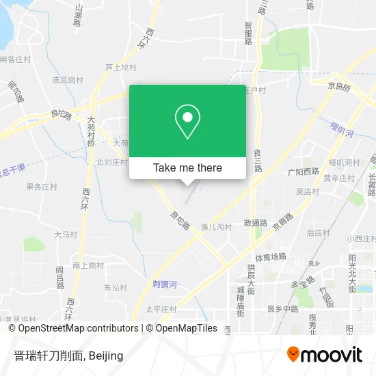 晋瑞轩刀削面 map