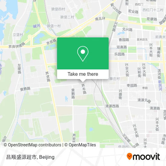 昌顺盛源超市 map