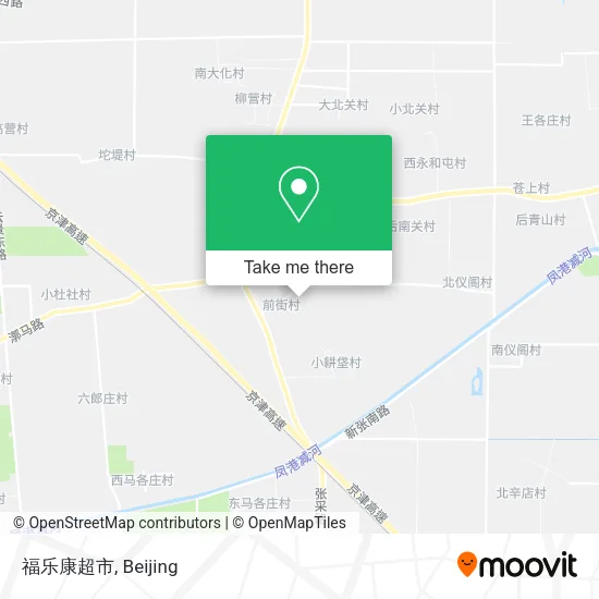福乐康超市 map