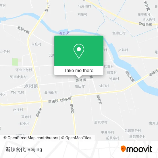 新辣食代 map