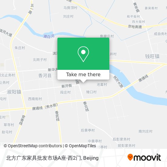 北方广东家具批发市场A座-西2门 map