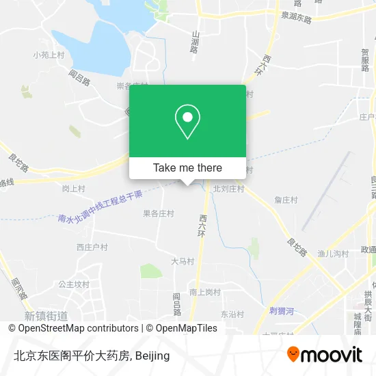 北京东医阁平价大药房 map