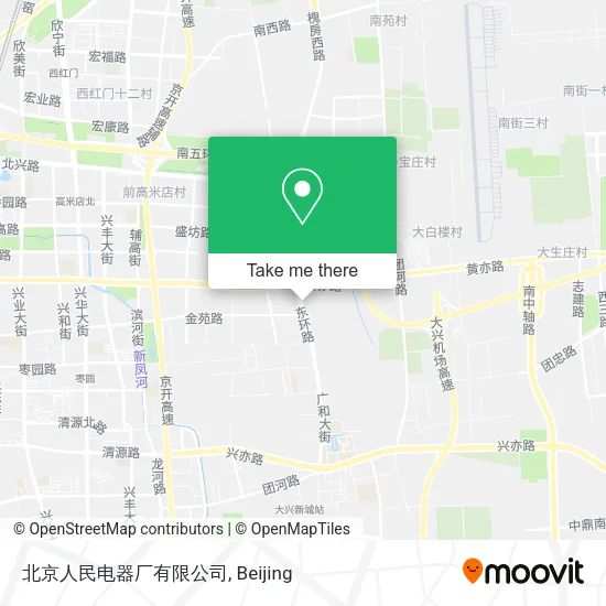 北京人民电器厂有限公司 map