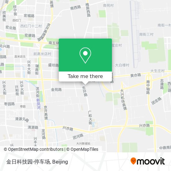 金日科技园-停车场 map