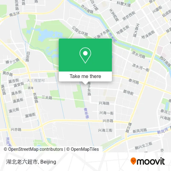 湖北老六超市 map