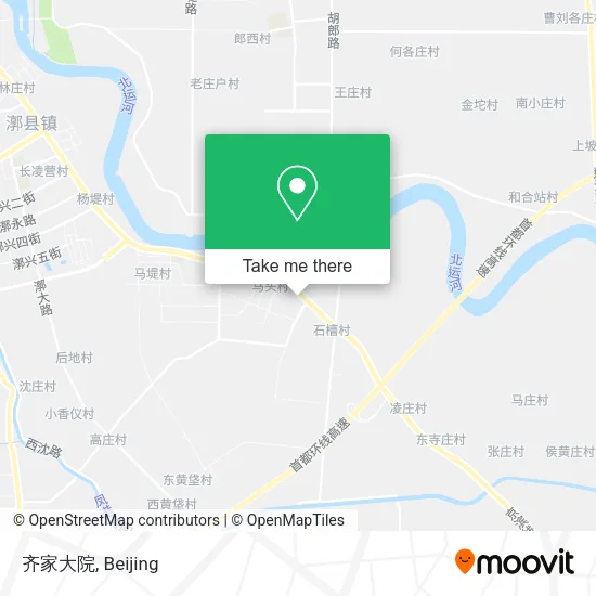 齐家大院 map
