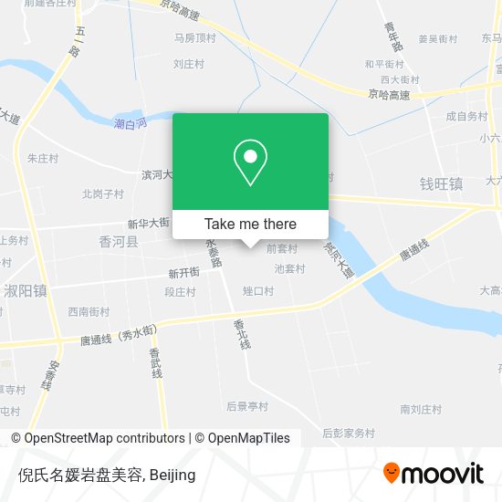 倪氏名媛岩盘美容 map