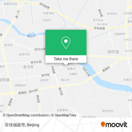 百佳福超市 map