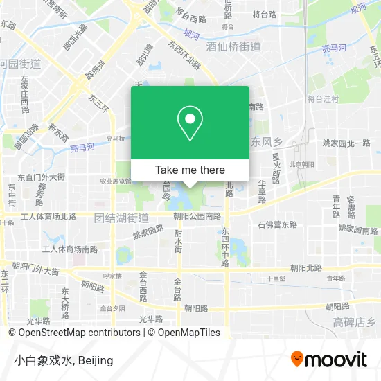 小白象戏水 map