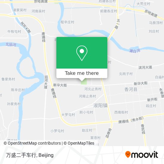 万盛二手车行 map