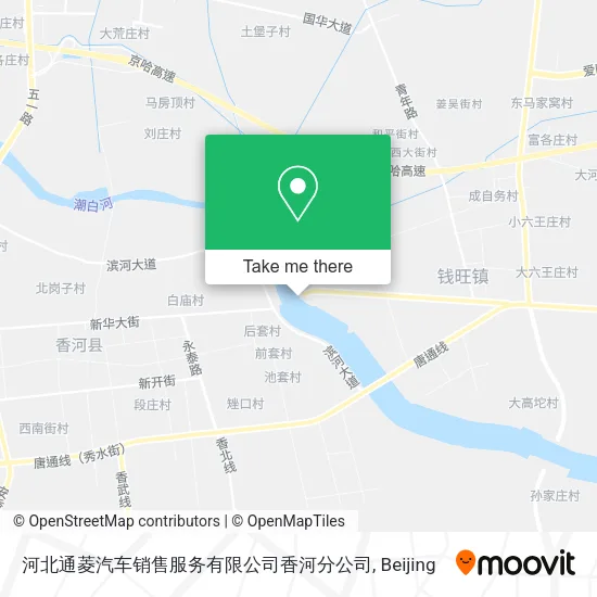 河北通菱汽车销售服务有限公司香河分公司 map