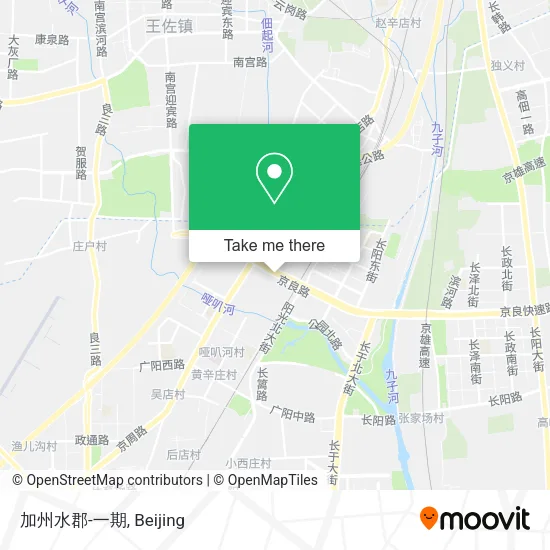 加州水郡-一期 map