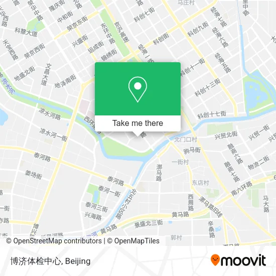 博济体检中心 map