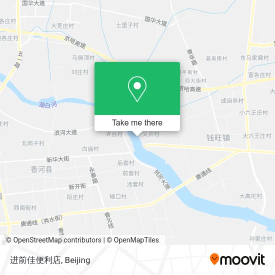 进前佳便利店 map