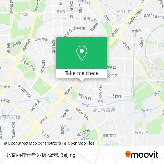 北京丽都维景酒店-烧烤 map