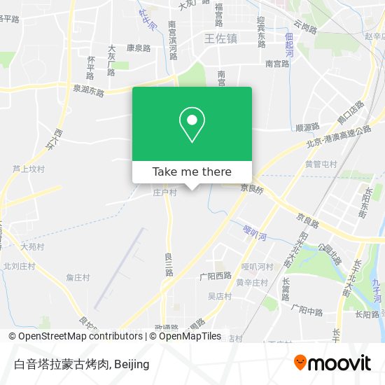 白音塔拉蒙古烤肉 map