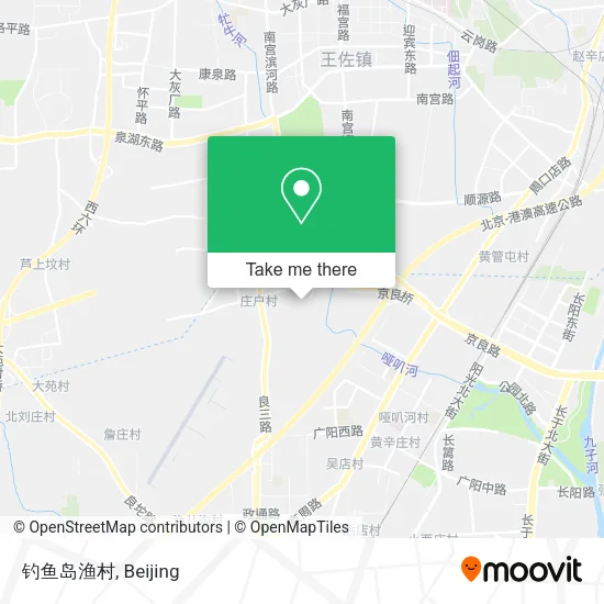 钓鱼岛渔村 map