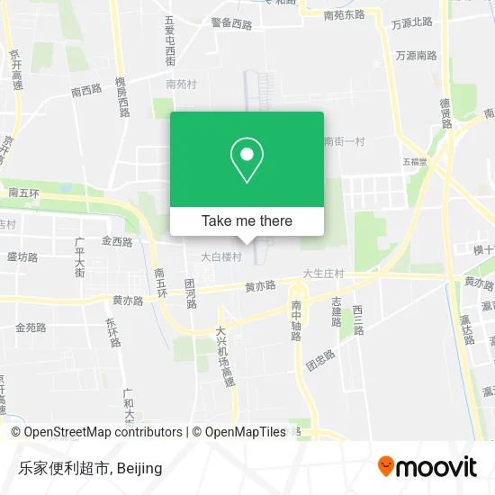 乐家便利超市 map