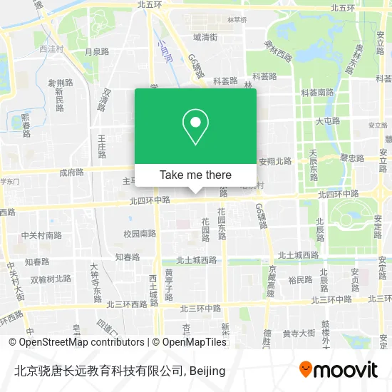 北京骁唐长远教育科技有限公司 map