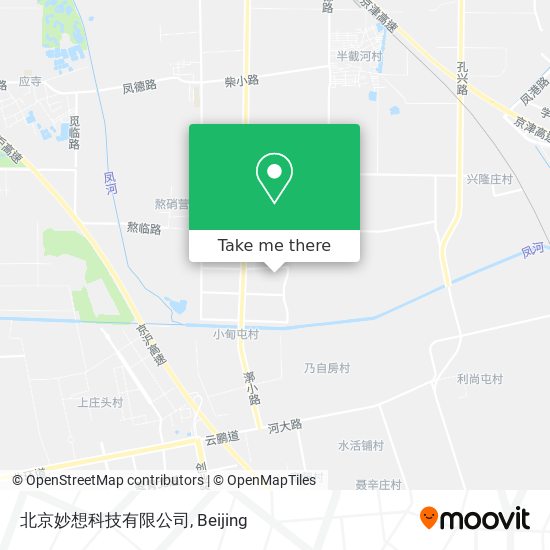 北京妙想科技有限公司 map