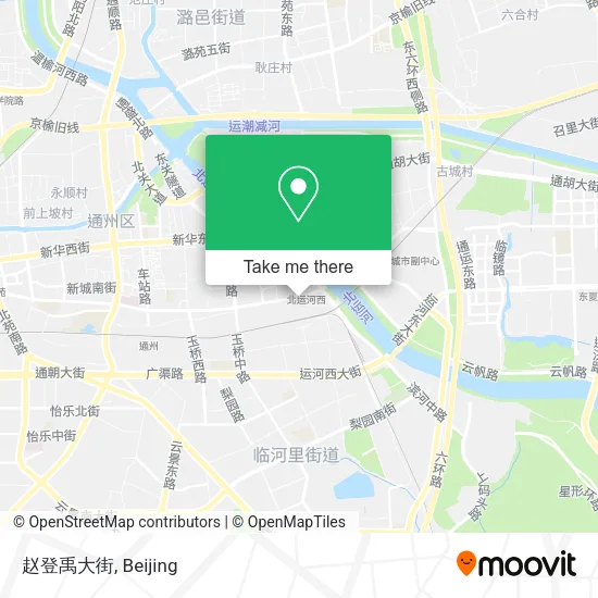 赵登禹大街 map