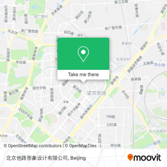 北京他路形象设计有限公司 map