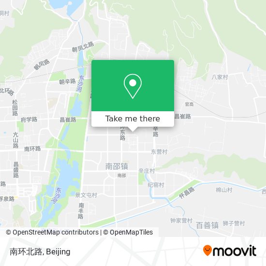 南环北路 map