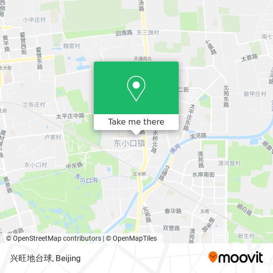 兴旺地台球 map