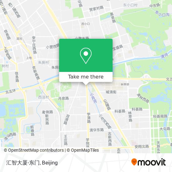 汇智大厦-东门 map