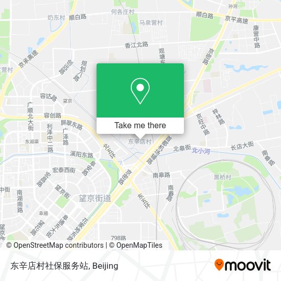东辛店村社保服务站 map