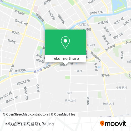 华联超市(漷马路店) map