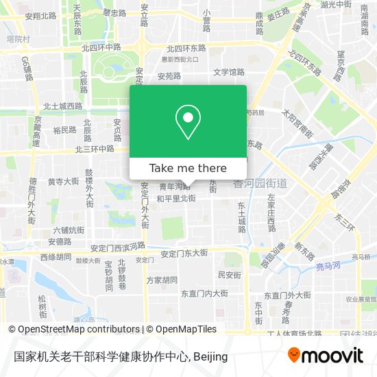国家机关老干部科学健康协作中心 map