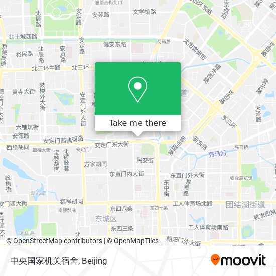 中央国家机关宿舍 map