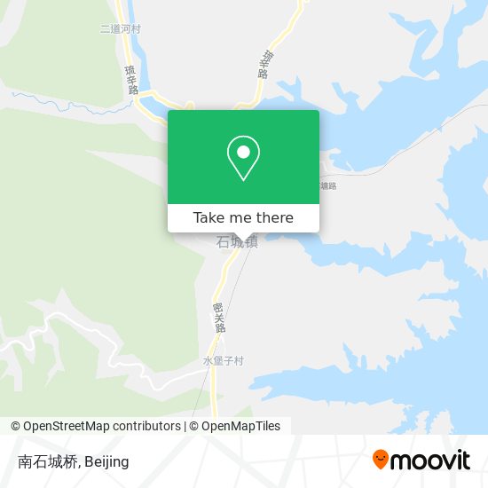 南石城桥 map