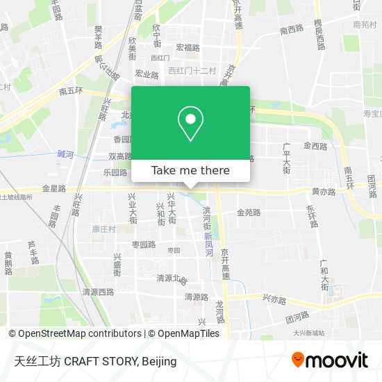 天丝工坊 CRAFT STORY map