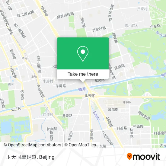 玉天同馨足道 map