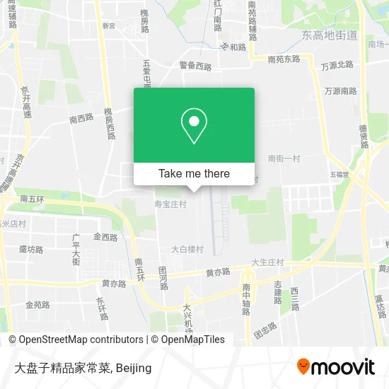 大盘子精品家常菜 map