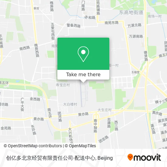 创亿多北京经贸有限责任公司-配送中心 map