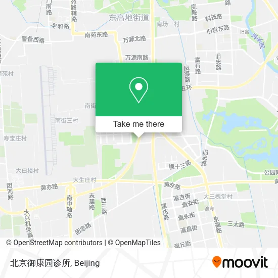 北京御康园诊所 map