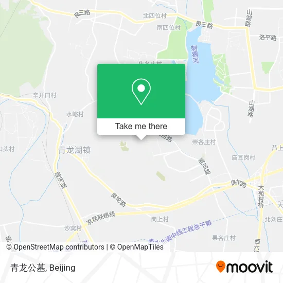 青龙公墓 map
