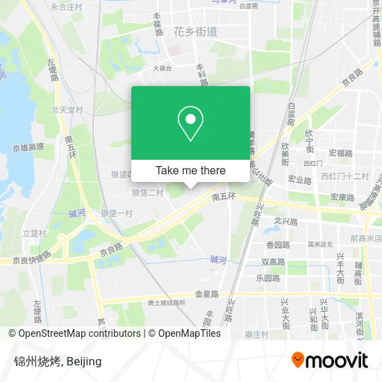 锦州烧烤 map