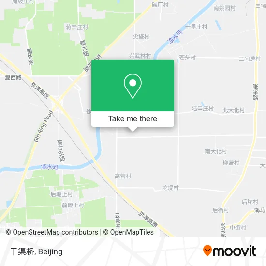 干渠桥 map