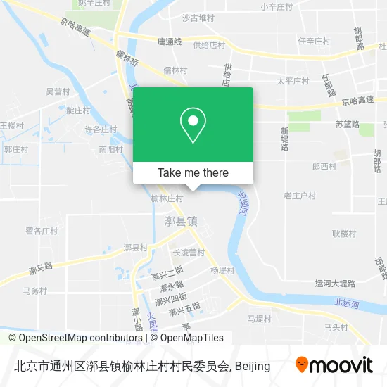 北京市通州区漷县镇榆林庄村村民委员会 map
