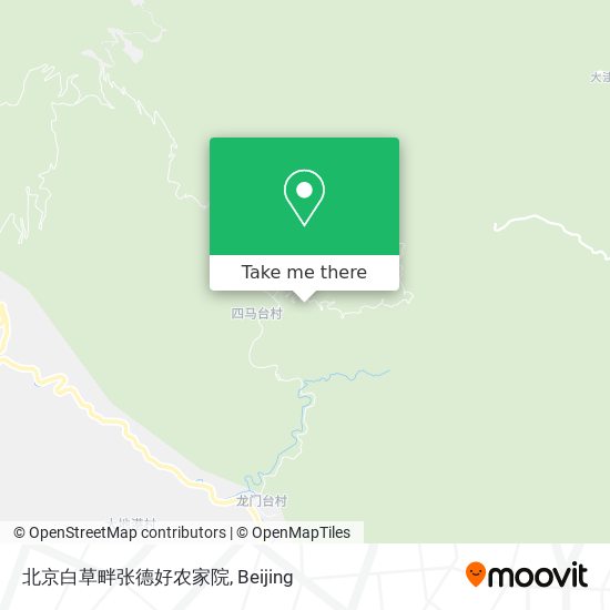 北京白草畔张德好农家院 map