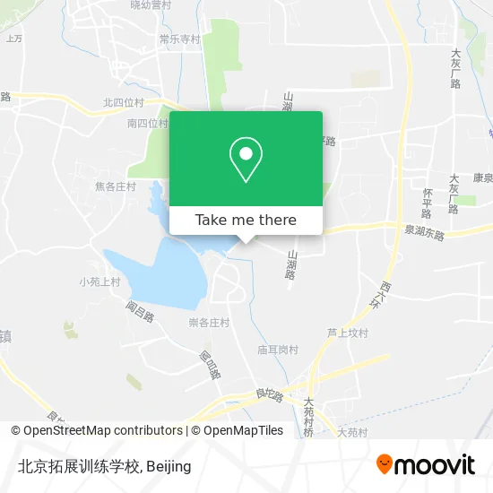 北京拓展训练学校 map