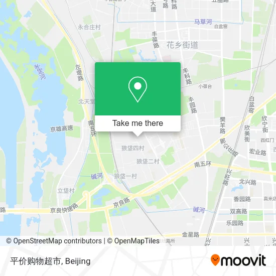 平价购物超市 map