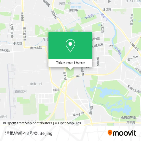 润枫锦尚-13号楼 map
