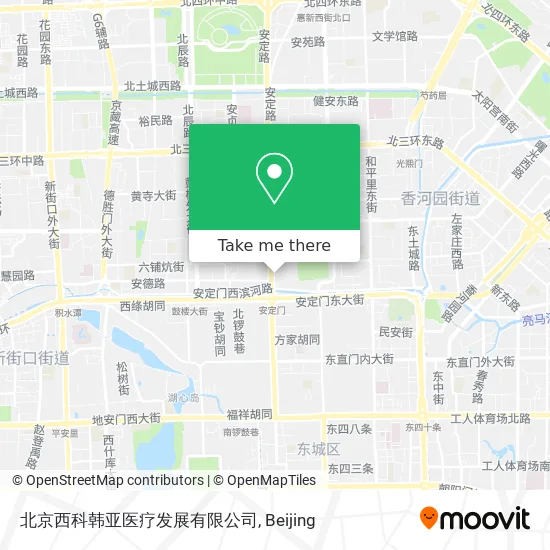 北京西科韩亚医疗发展有限公司 map