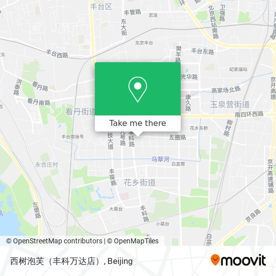 西树泡芙（丰科万达店） map