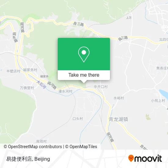 易捷便利店 map